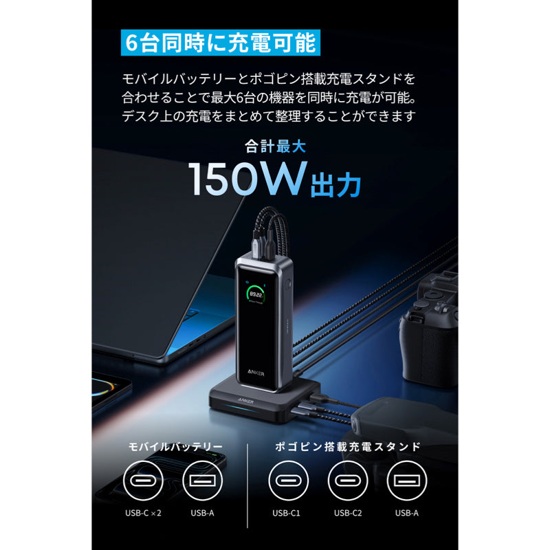 Anker Prime Power Bank (26250mAh, 300W) with Anker Prime Charging