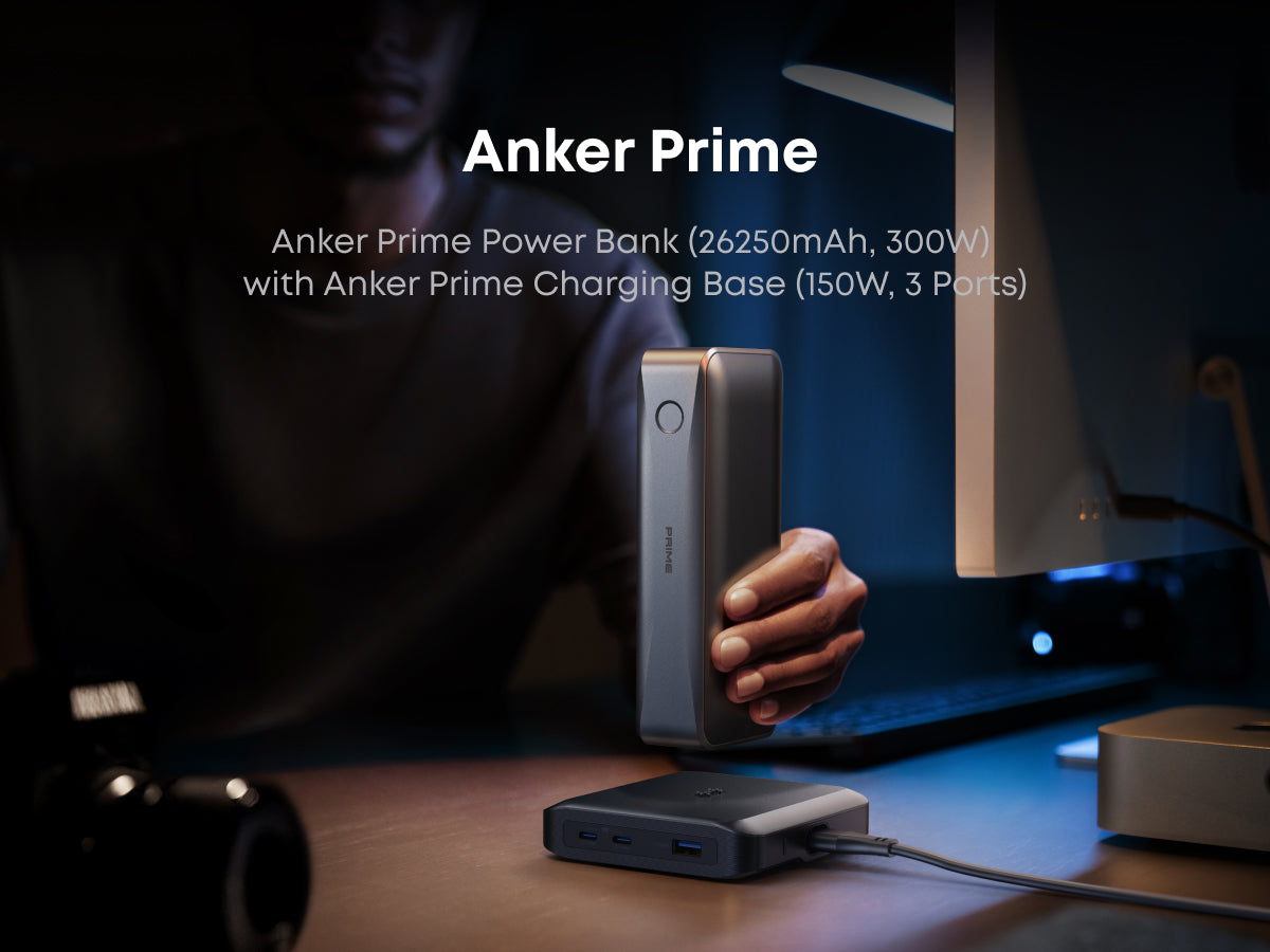 Anker Prime Power Bank (26250mAh, 300W) with Anker Prime Charging