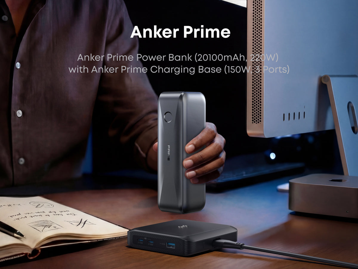 Anker Prime Power Bank (20100mAh, 220W) with Anker Prime Charging