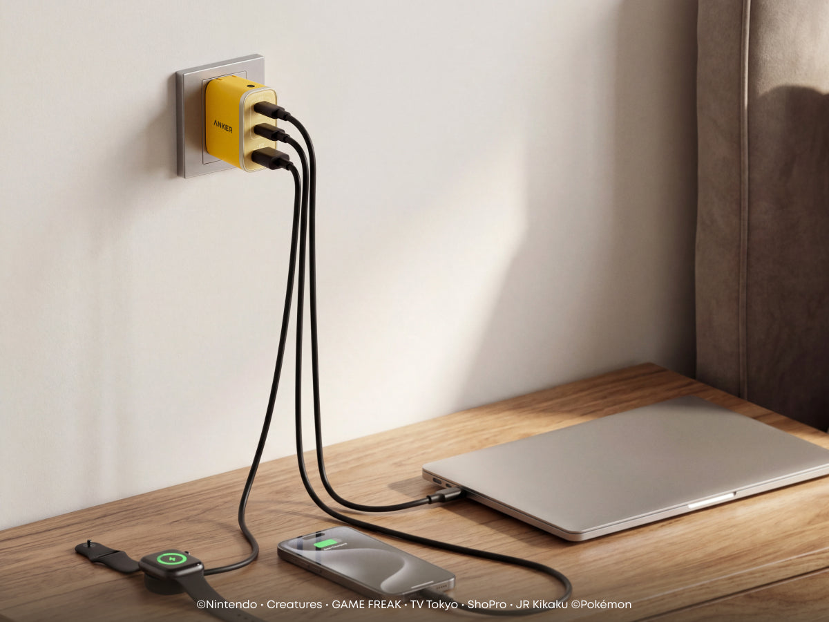 Anker USB急速充電器 70W ピカチュウモデル | 急速充電器の製品情報