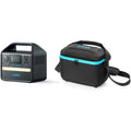 Anker 521 Portable Power Station (PowerHouse 256Wh) with Carrying Case Bag (S Size)