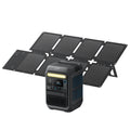 Anker Solix C300 Portable Power Station with Anker Solix PS60 Compact Portable Solar Panel