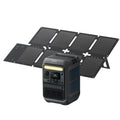 Anker Solix C300 Portable Power Station with Anker Solix PS60 Compact Portable Solar Panel