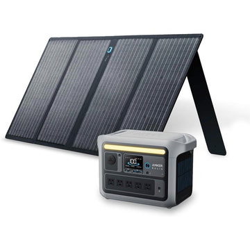 Anker Solix C800 Portable Power Station with 625 Solar Panel (100W)