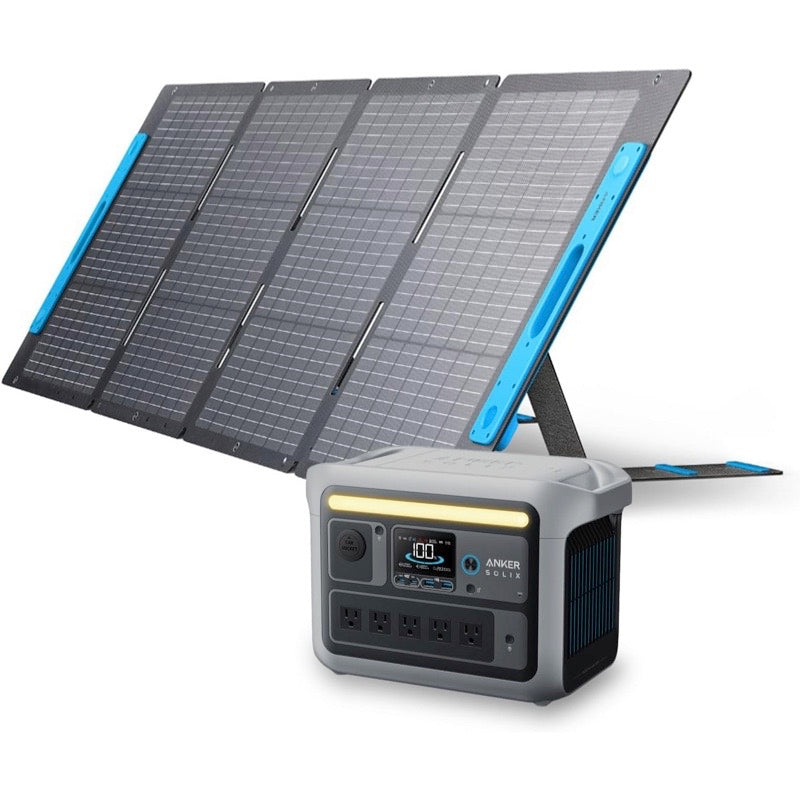 Anker Solix C800 Portable Power Station with 531 Solar Panel (200W ...