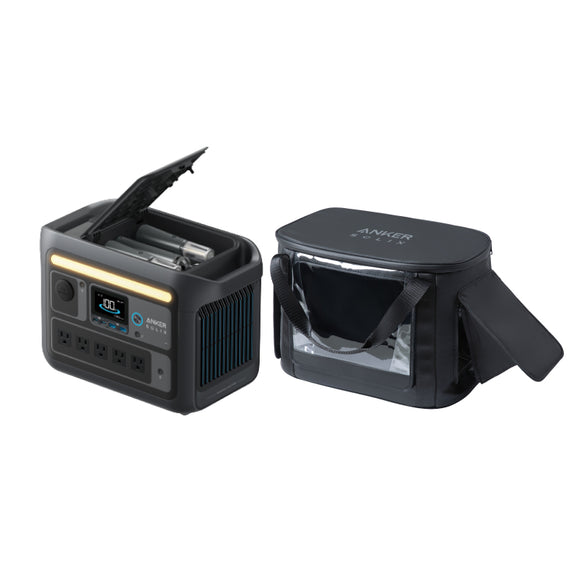 Anker Solix C800 Plus Portable Power Station with Solix C1000 / C800 専用防塵 ＆ 防水バッグ