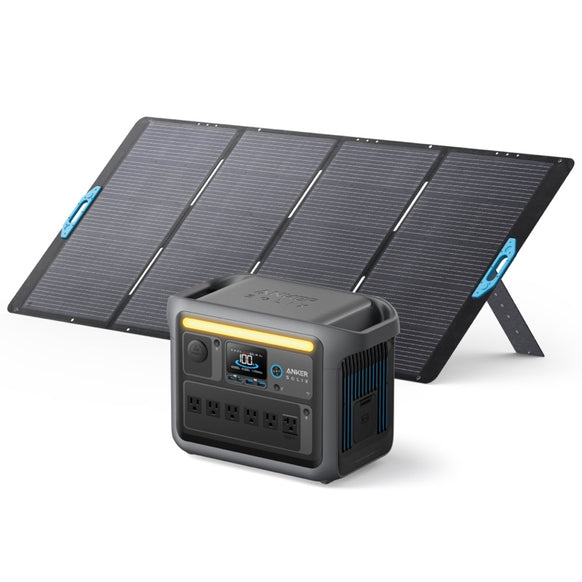 【代替品】Anker Solix C1000 Portable Power Station with【アップグレード版】Anker Solix PS400 Portable Solar Panel & Anker Solix C1000 / C800 専用防塵 & 防水バッグ