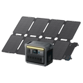 Anker Solix C1000 Portable Power Station with Anker Solix PS100 Compact Portable Solar Panel