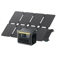 Anker Solix C1000 Portable Power Station with Anker Solix PS100 Compact Portable Solar Panel