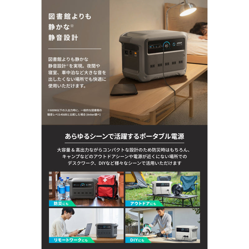 予約販売】Anker Solix C1000 Gen 2 Portable Power Station
