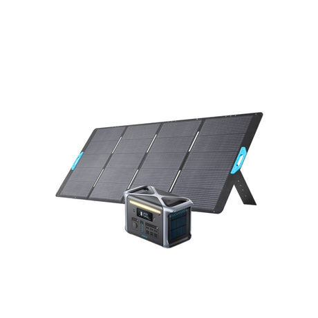Anker 757 Portable Power Station (PowerHouse 1229Wh) with 【アップグレード版】Anker Solix PS400 Portable Solar Panel