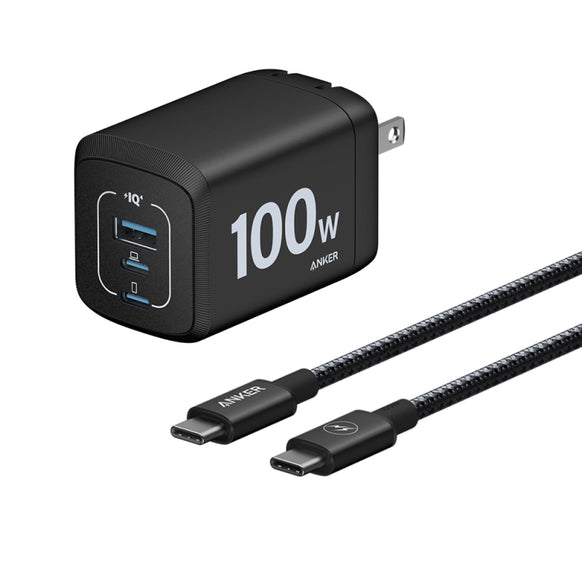 Anker Prime Wall Charger (100W, 3 ports, GaN) FRAGMENT Edition