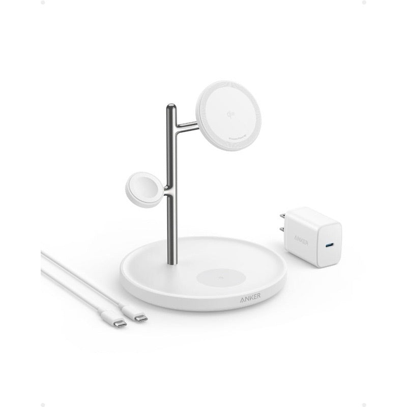 사무실 무선충전기 비교 Anker MagGo Wireless Charging Station (3-in-1 Stand)