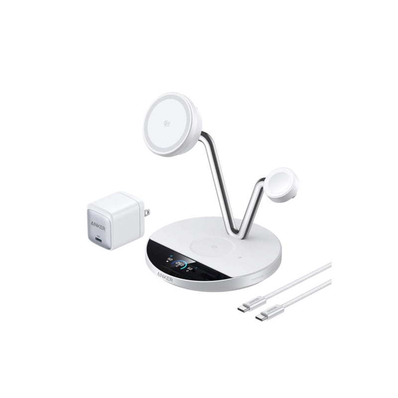 Anker Prime Wireless Charging Station (3-in-1, MagGo, AirCool