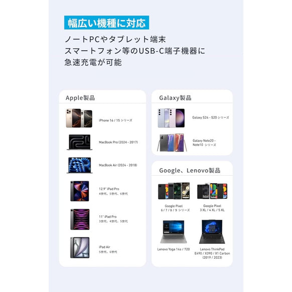 Anker PowerLine III Flow USB-C & USB-C ケーブル 0.9m 2本セット