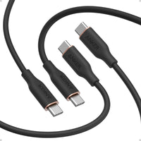 Anker PowerLine III Flow USB-C & USB-C ケーブル 1.8m 2本セット