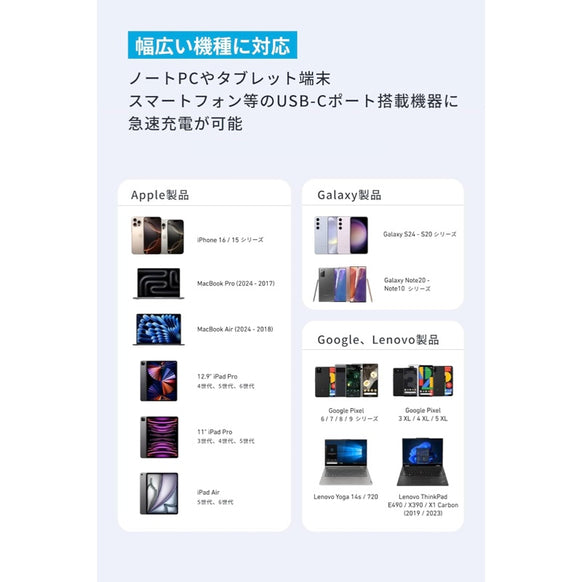 Anker PowerLine III Flow USB-C & USB-C ケーブル 1.8m 2本セット