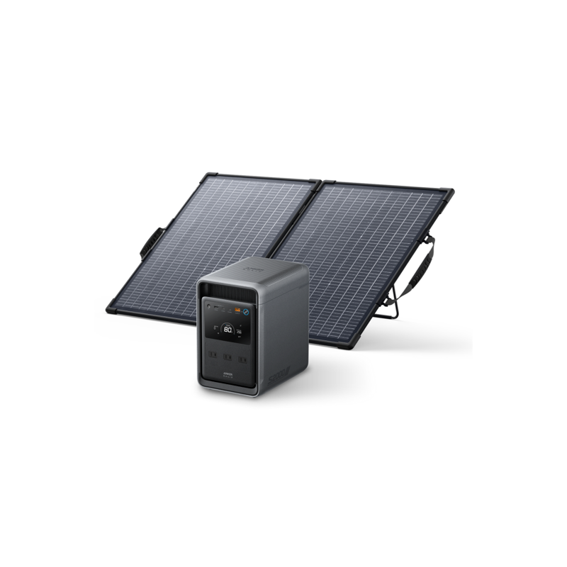 Anker Solix S2000 Portable Power Station (ダークグレー) with Anker