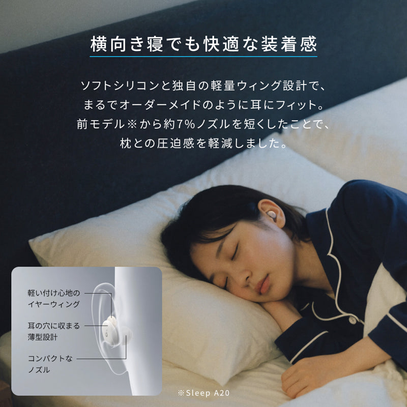 Soundcore Sleep A30 | 完全ワイヤレスイヤホンの製品情報 | Anker