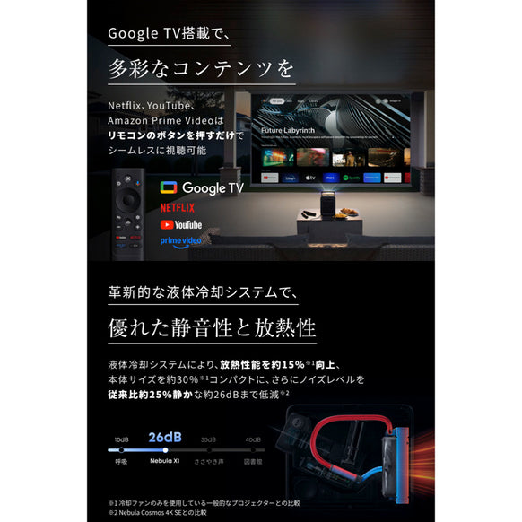 Nebula X1 (プロジェクター単品)