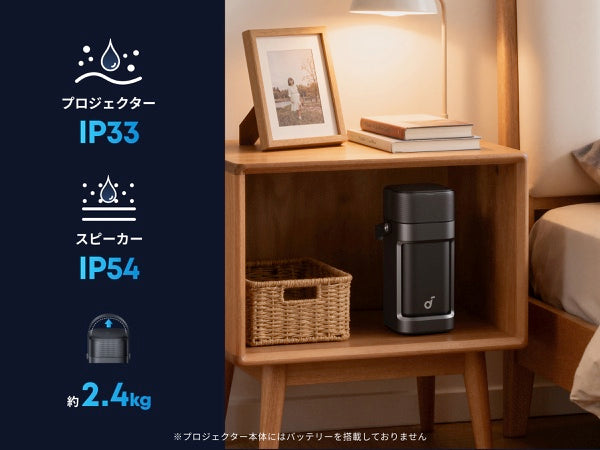 取り外し可能なハンドルで、 収納も持ち運びもスマートに