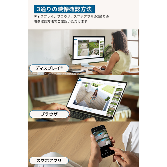Eufy PoE Cam S4 (2台セット) with NVR