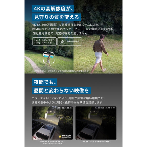 Eufy PoE Cam S4 (4台セット) with NVR