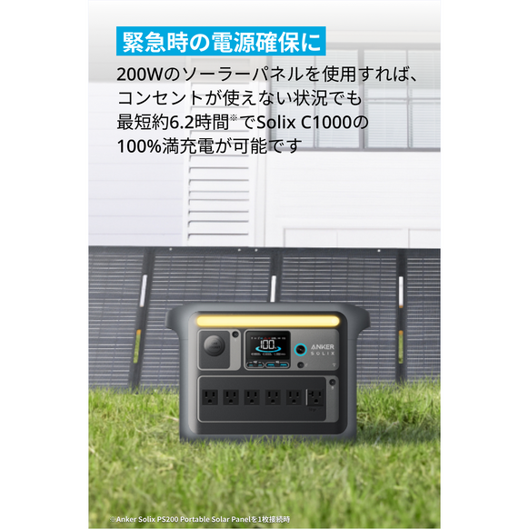 Anker Solix PS200 Portable Solar Panel