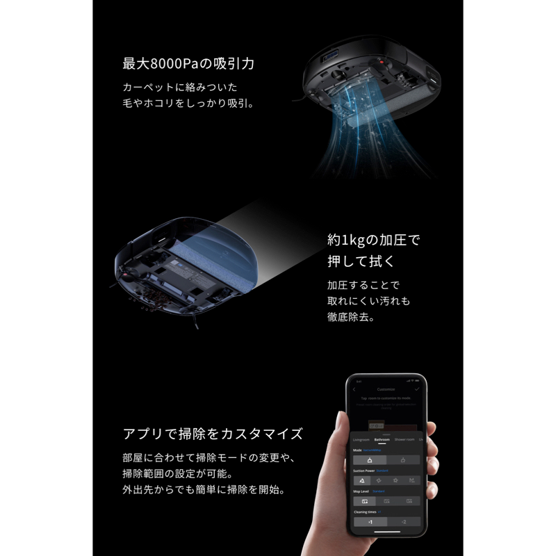 Eufy Robot Vacuum Omni S1 Pro | ロボット掃除機の製品情報 | Anker Eufy Robot Vacuum Omni S1 Pro | ロボット掃除機の製品情報 | Anker