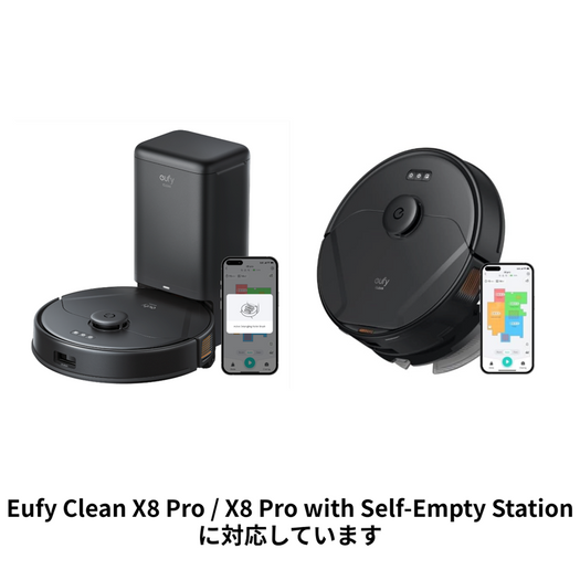 Eufy Clean X8 Pro 交換用ブラシガード