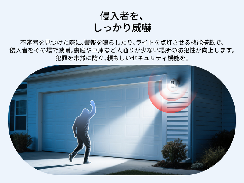 警報・ライト機能