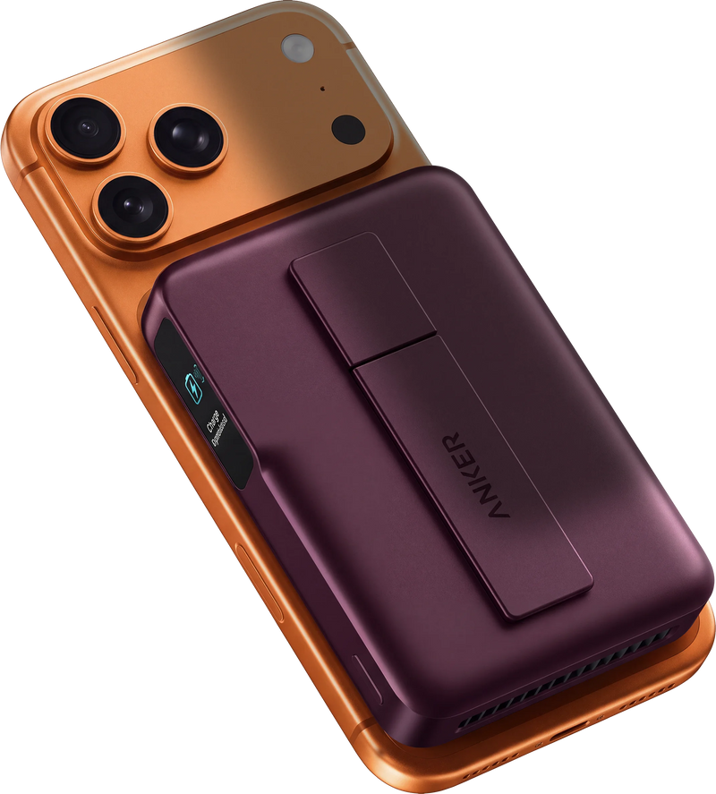 Anker MagGo Power Bank 2 Pro ワインレッド