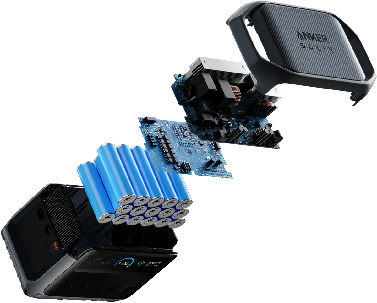 発電機・ポータブル電源 Anker Portable Power Station 1000 2/3 Anker Solix C1000 Gen 2 Portable Power Station A17635Z1を