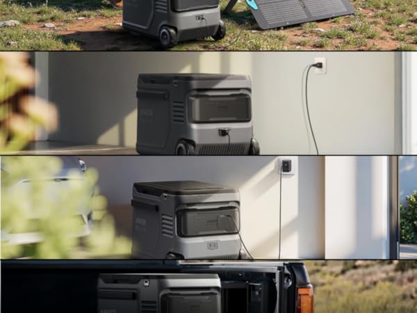 豊富な充電方法