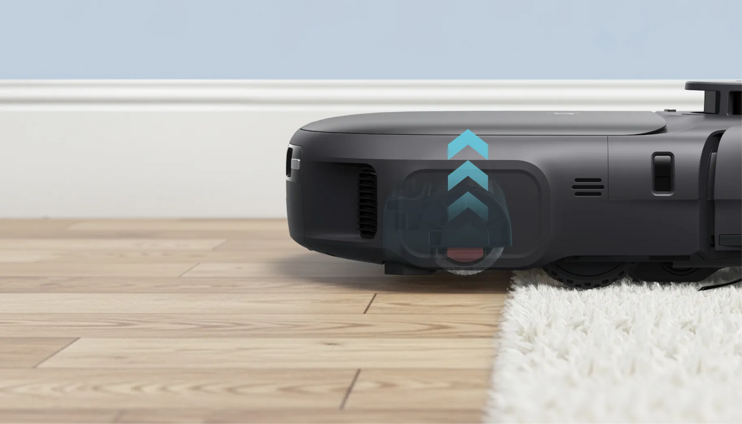 カーペットも自動で感知