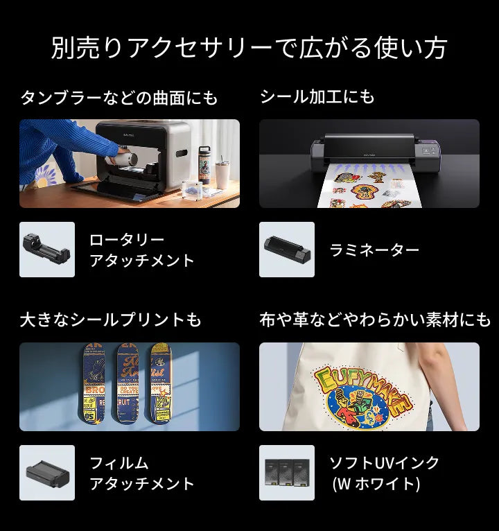EufyMake UV Printer E1 ベーシックセット