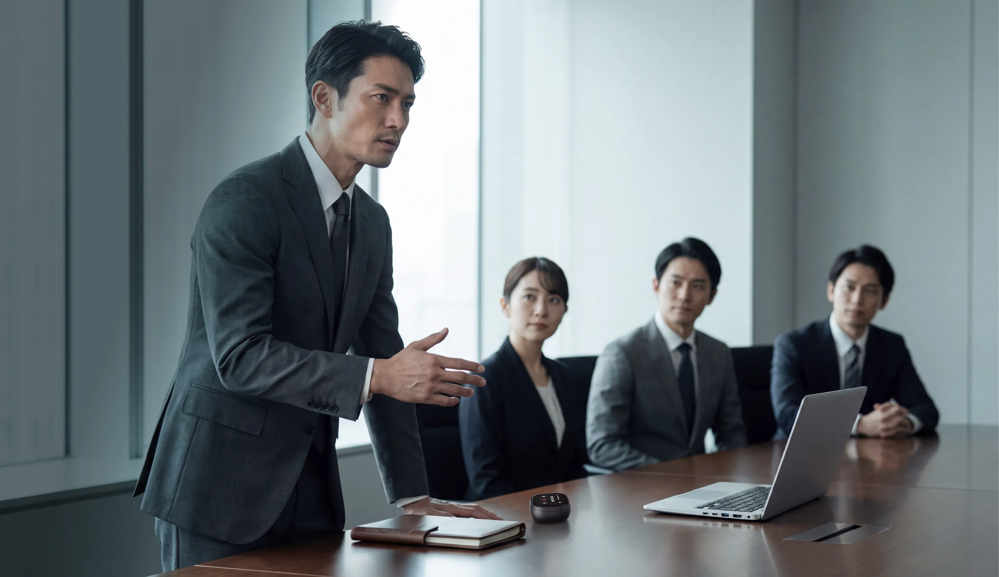 AI ボイスレコーダーで会議を効率化
