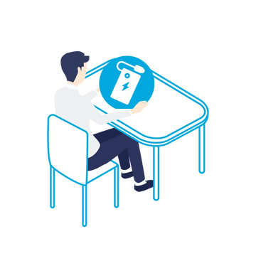 回収用キットに入れて送る