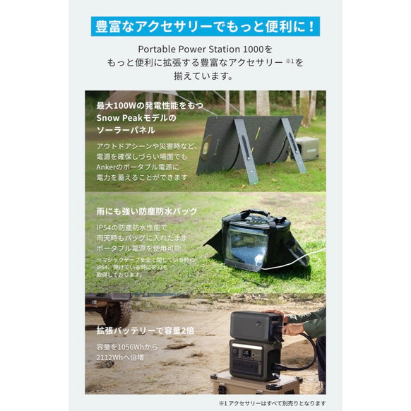 Portable Power Station 1000