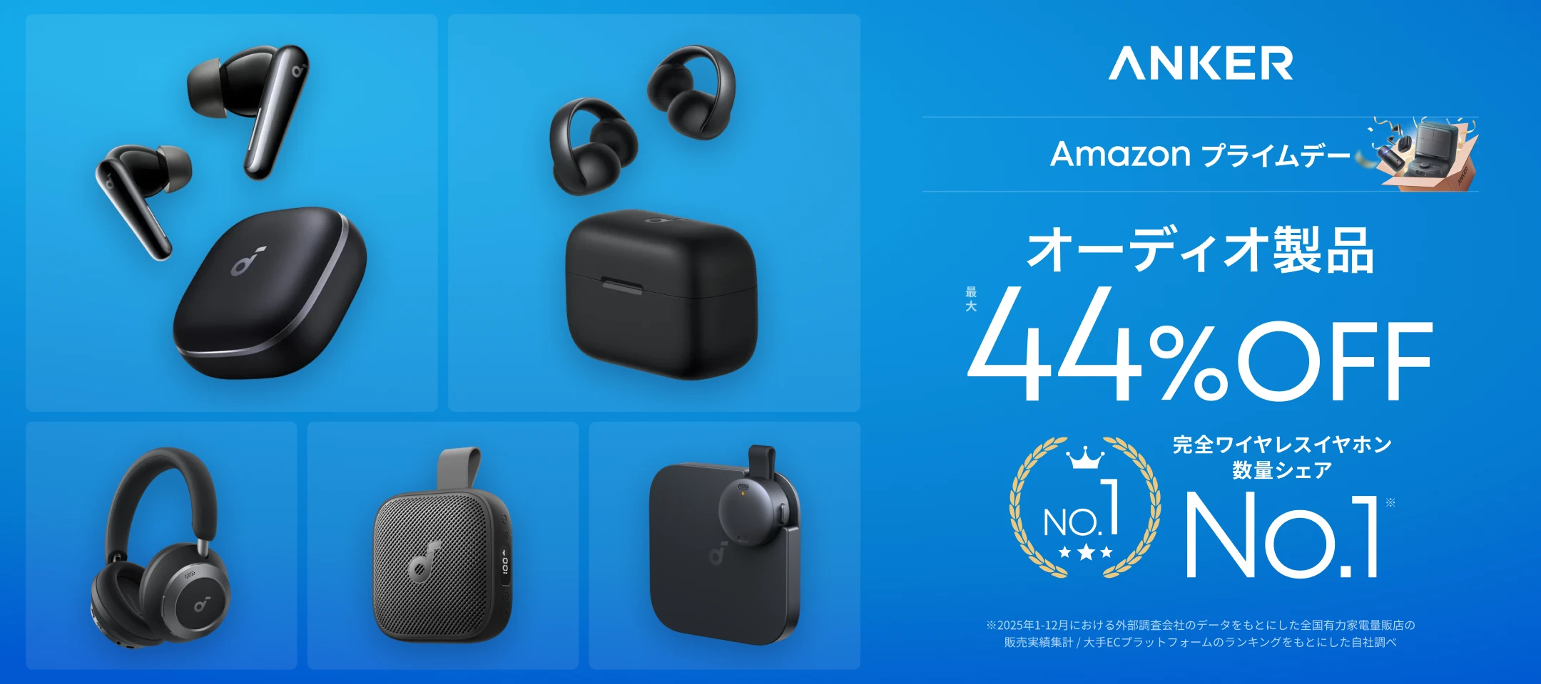 Ankerオーディオ製品セール