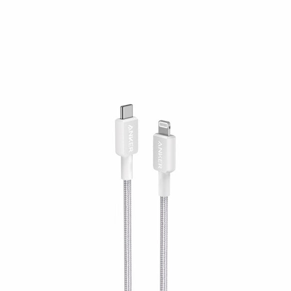 Anker 322 高耐久ナイロン USB-C & Lightning ケーブル 1.8m