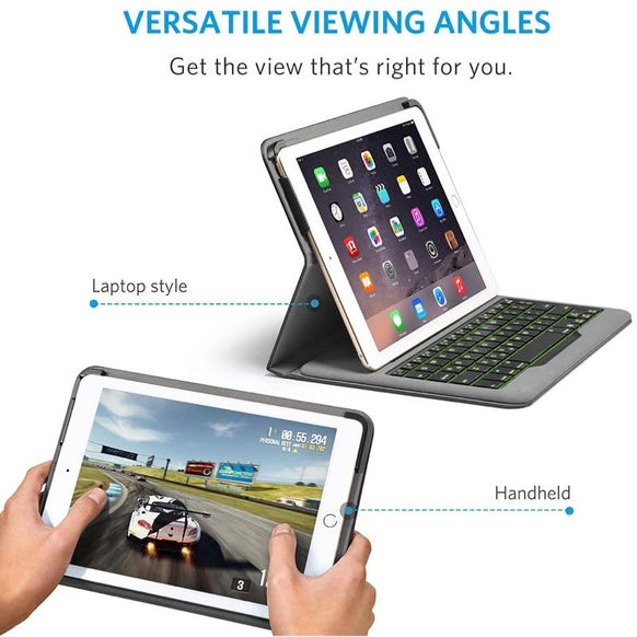 Anker Backlit Bluetooth Keyboard Case for iPad Air 2
