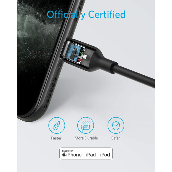 Anker PowerLine III USB-C & ライトニング ケーブル 1.8m