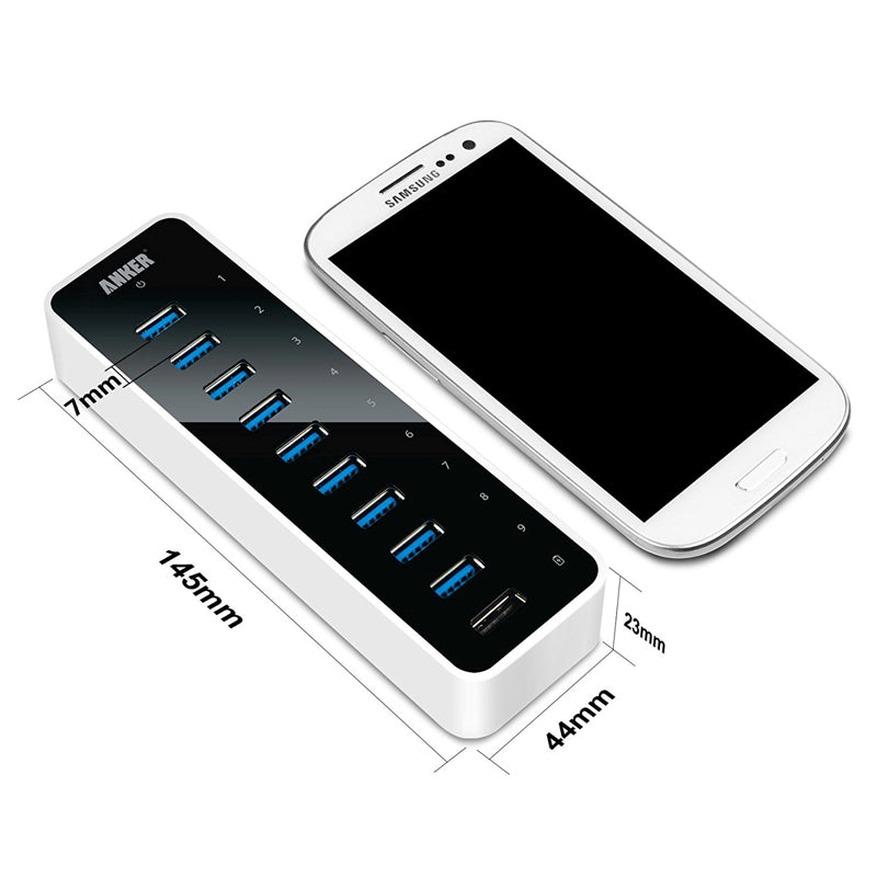 ANKER USBハブ 10ポート ブラック Anker USB-C ハブ 10-in-1 Dual Display