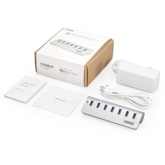 Anker Aluminum 7-Port USB 3.0 Hub