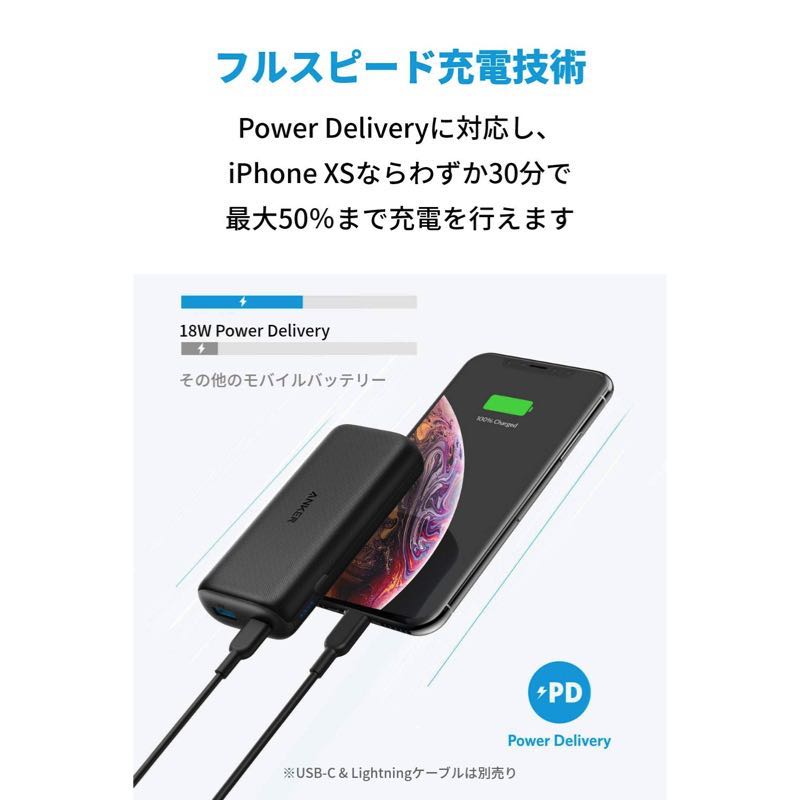 Anker PowerCore 10000 PD｜モバイルバッテリー・充電器の製品情報