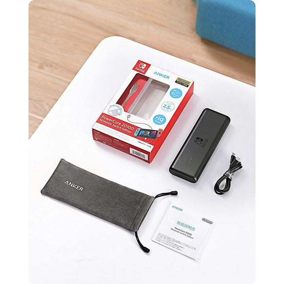 Anker PowerCore 20100 Nintendo Switch Edition【任天堂公式ライセンス】