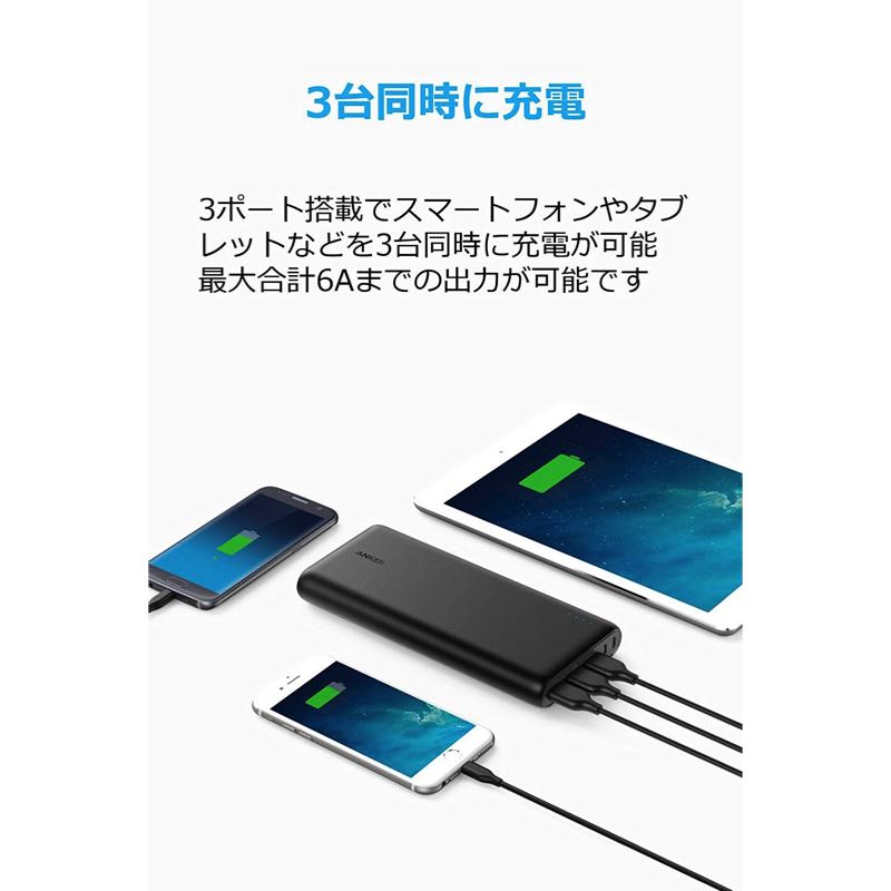 Anker PowerCore 26800 アンカー　モバイルバッテリー