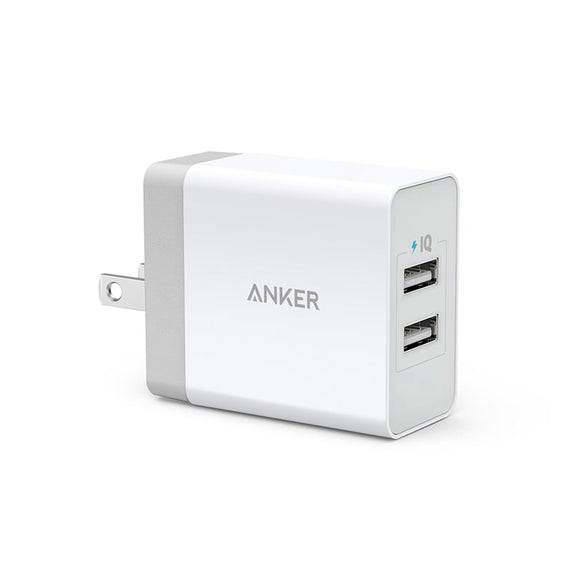 Anker 24W 2ポート USB急速充電器