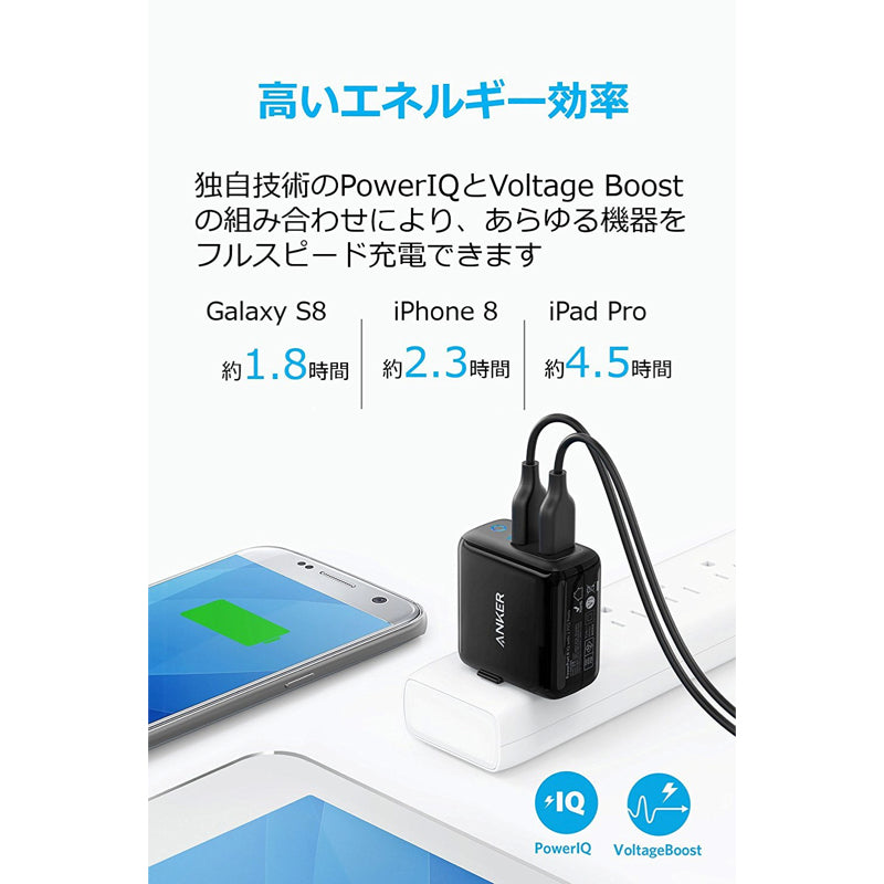 Anker - みっく2 PowerPort II - 2 PowerIQ｜急速充電器の製品情報 | Anker Japan